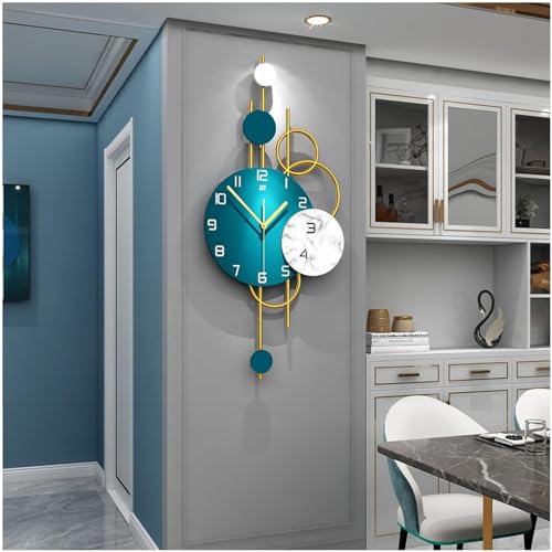 Horloge murale décorative grand format pour grand mur de séjour - 2