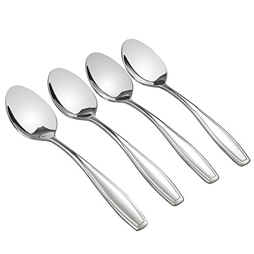 Pekky 12 Pieces Stainless Steel Dinner Table Spoon, 7.5-Inch