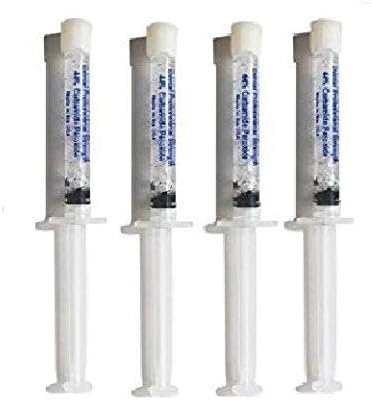 Bleaching Whitening, (4) Syringes (10ml) 35% Gel