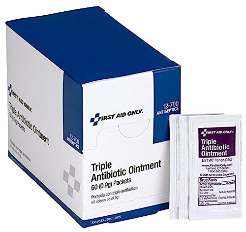 First Aid Only Triple Antibiotic 60-Pack