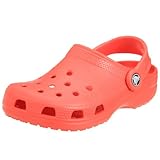 Revestimiento: Caucho Crocs Classic Kids, Zuecos Unisex niños, Red, 16/17 EU