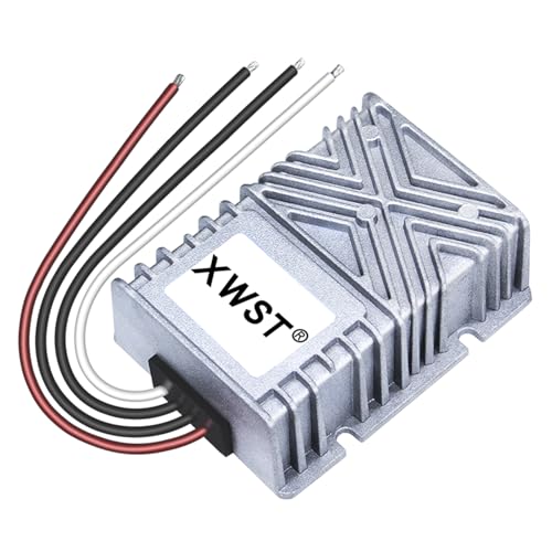 Convertidor de voltaje para solucionar caídas de tensión elevando de 12V a 48V
