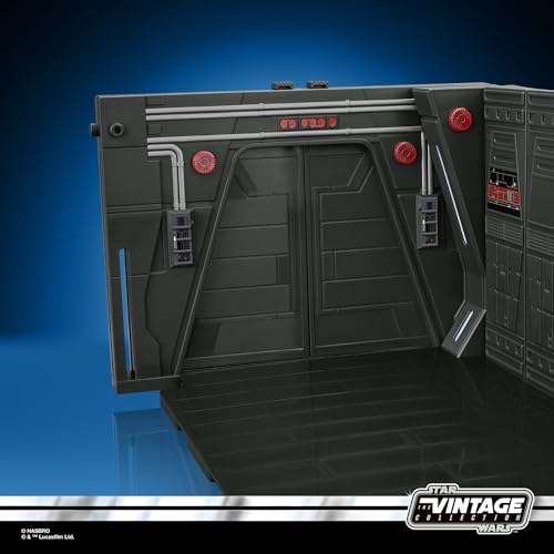 Star Wars The Vintage Collection, Coffret de Jeu Moff Gideon’s Imperial Light Cruiser Hallway, The Mandalorian, échelle de 9,5 cm