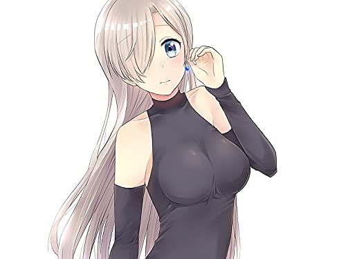 Poster Bubble Nanatsu No Taizai Elizabeth Liones Blue Eyes Anime Girls  Matte Finish Paper Poster Print (Multicolor)PB-7519