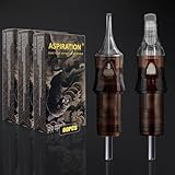 60PCS Safety Membrane Tattoo Cartridge Needles, Assorted Mixed Size Tattoo Needle Cartridges #12 Round Liner/Shader/Magnum, Professional Tattoo Supplies Cartridge Set (60PCS Mixed #12 (RL/RS/RM/M1))