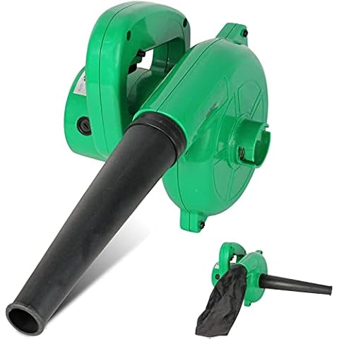 FISHTEC Mini Soplador de Hojas Eléctrico Reversible con Bolsa Cover