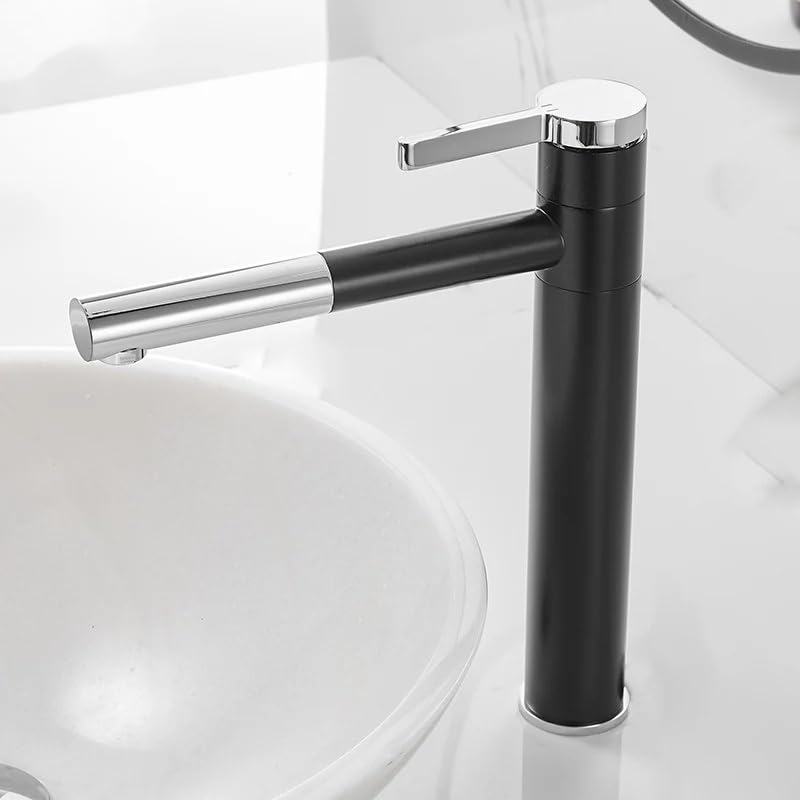 Robinet mitigeur salle de bain rotatif 360 idéal pour simplifier la routine beauté en famille
