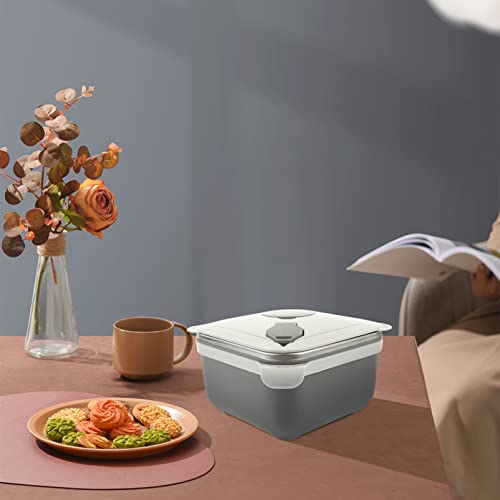 CALLARON Lancheira Térmica Bento Recipiente De Almoço De Aço Inoxidável Tigela De Macarrão Caixa De