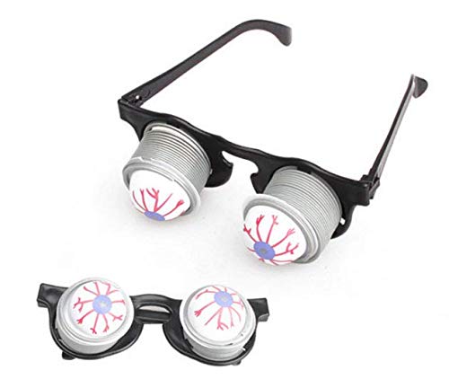 Prank and joke Pop Out Eye Dropping Eyeball Halloween Glasses