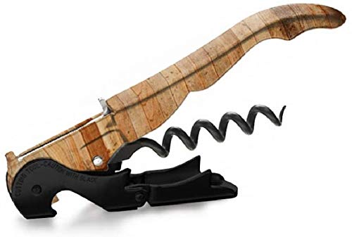 Pulltap's Genuine Korkenzieher, Holz, Schwarz Cover