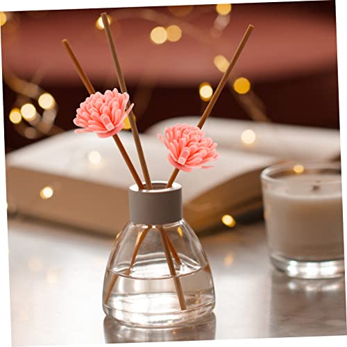 100pcs Palitos Difusores Pasivos de Aceite Esencial con Flor Artificial miniatura 6