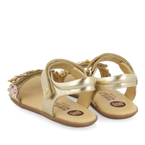 GIOSEPPO Girl's Sneaker Flat Ballet, Gold, 11 us Little Kid4