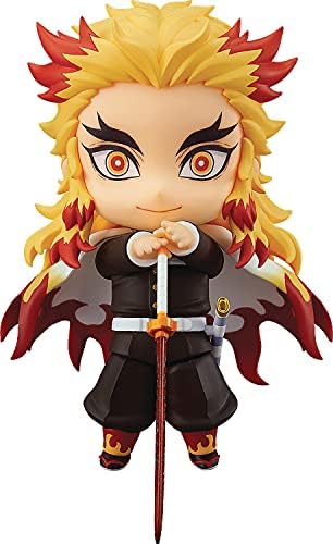 Good Smile Company Demon Slayer: Kimetsu no Yaiba: Kyojuro Rengoku Nendoroid Action Figure