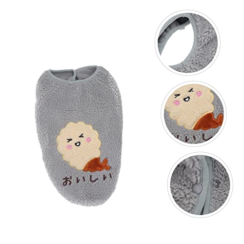 1 Unidade colete de lã para animais de estimação roupa pet roupinha pet Vestuário para pets roupa pa