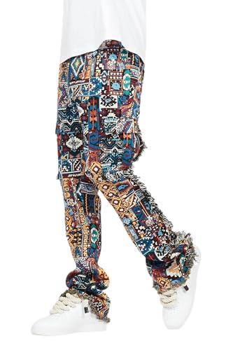 Men's Ayami Slim Tapestry Flare Jean