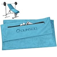 Asciugamano Microfibra Bestif Con Tasca: Asciugatura Rapida Per Palestra, Viaggio E Sauna (75x130cm, Blu) - 4