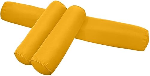 Miniatura 4 de *Solo funda* Funda de almohada estilo 6 para cuna de 50 x 8 pulgadas, funda de almohada con ribete acanalado AD108