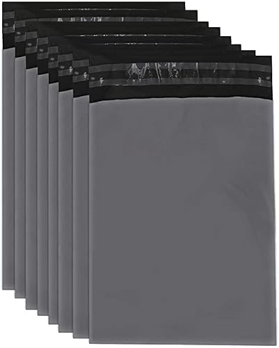 Image of Red Rainbow Strong Mailing Bags,Seal Waterproof Poly Packaging Bags,Shipping Courier Delivery Bags, Self Seal - (100 pk) (16X20"(400 x 500mm), GREY)