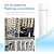 100GPD RO Membrane Filter Replacement with Reverse Osmosis Membrane Housing, Wrench, 1/4" Quick-Connect Fitting, Check Valve, Fit Under Sink RO Home Drinking Water Filter Filtration Purifier System