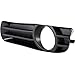 Evan Fischer Fog Light Molding compatible with Chrysler Chrysler 300 05-10 Left Side Lower w/Fog Light Hole