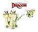 Produktbild HTTYD Drachenzähmen leicht gemacht - Dragons - Plüsch Figur Kuscheltier Drachen Kotz & Würg 11"/30cm - 76001661-2 + Schlüsselanhänger Kotz + Würg 4'33"/11cm 760017680