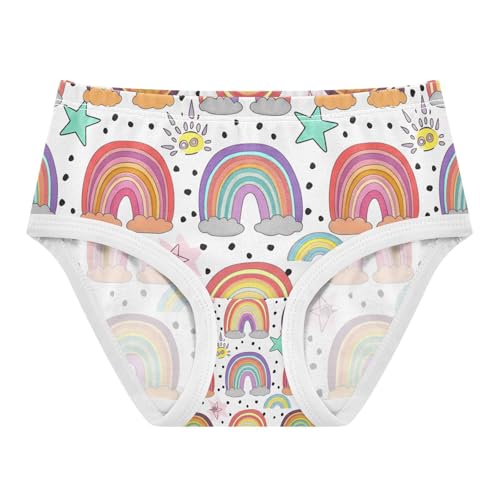 Rainbows Stars Toddler Girls's Underwear 2T 202c1770