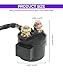 RACOONA Starter Solenoid Relay,Motorcycle Parts,Car Accessories GY6 Starter Solenoid Relay for 4-Stroke Engine 50cc 150cc 200cc 250cc ATV Dirt Bikes Scooters Go Kart Dne Buggys Quad 4 Wheel Pit Bike