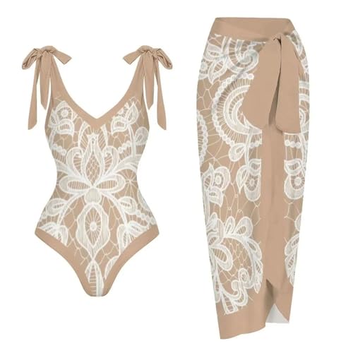 Maillot de bain deux pièces jaune fleuri vintage idéal pour vos journées de thalasso