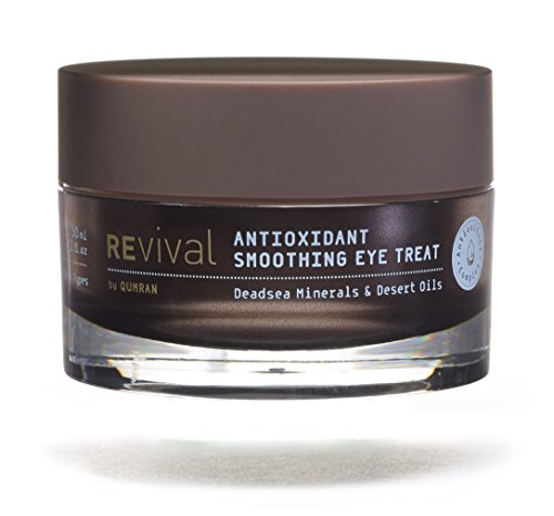 Revival Antioxidant Smoothing Eye Wrinkle Cream with Natural Dead Sea Minerals and Desert Oils