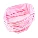 Produktbild Rinalay Neueste Damen Elastische Yoga Sport Hairband Einfache Freizeit Turban Breitkrempig Kopf Mode Living Verpackungs Mama Stirnband (Color : Rosa, Size : One Size)