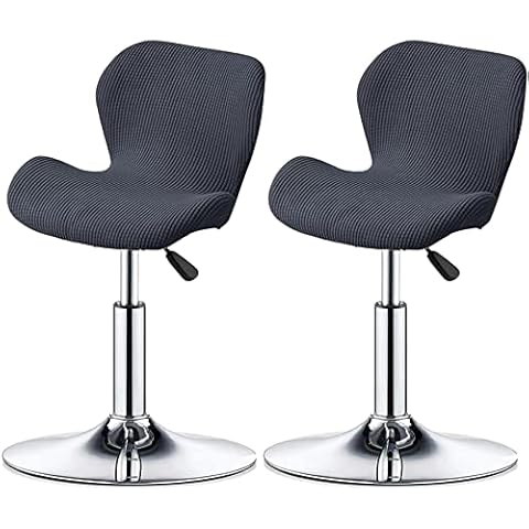 ELYSYSRL Adjustable Swivel Bar Stool Covers Cover