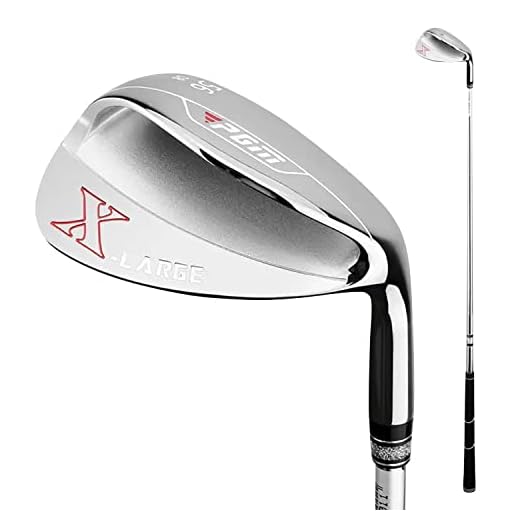 PGM XL Golf Wedges for Men and Women, 56/60 Degree, Sand Right Handed, CNC Club Groove, Countersunk Face for More Spin, Escape From Bunker Easily