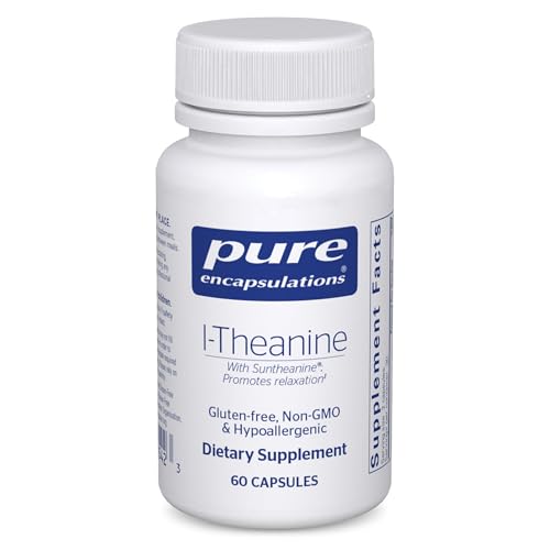 Pure Encapsulations L-Theanine - Amino Acid Supplement to Support Relaxation Stress & Nervous System* - 60 Capsules