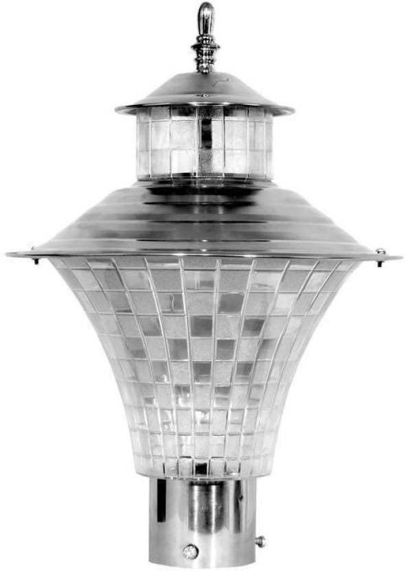 Gate Light White Plastic | Fixed Mount Outdoor Garden Field Roof Lighting Fixture | Durable Exterior Lamp for Yard Driveway Entrance-image-48