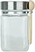 8 oz. Glass Jar with Spoon (Chrome Screw-Top Lid)