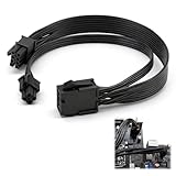 Design Optimisé pour le Montage: Avec son design plat et flexible tout en noir, ce câble facilite l'organisation interne et améliore la circulation de l'air dans le boîtier de l'ordinateur, contribuant ainsi à un système plus frais et plus efficace.