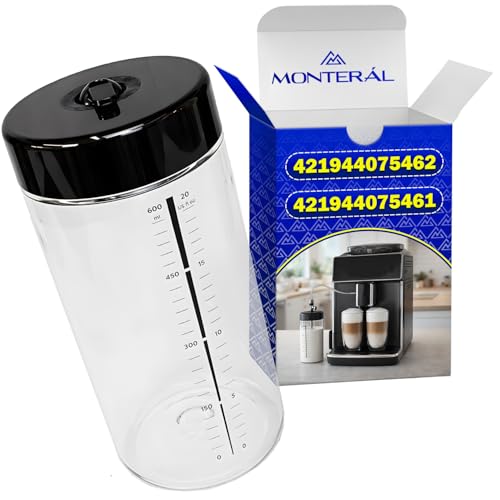 COMPATIBILITÀ - Il contenitore per il latte per macchina caffè automatica con codice originale 421944075462 421944075461 è adatto per Philips per Saeco Xelsis e Gran Aroma