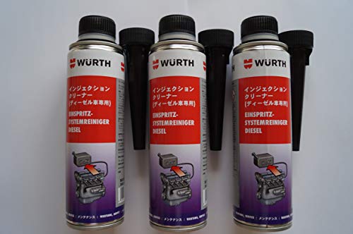 Wurth Diesel Injection Cleaner, 300 ml - Cleaner for Injectors, Compatible with Modern Catalytic Converters