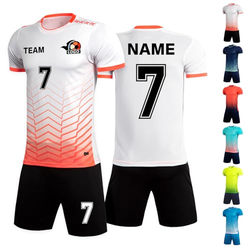 LAIFU Custom Soccer Jersey Set For Kid Adult Personalized Soccer Uniforms With Your Name Number Team