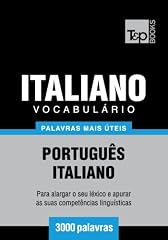 Capa de Vocabulário Português-Italiano - 3000 palavras mais úteis