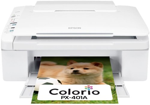 エプソン カラリオ 普通紙くっきり複合機 4色顔料インク PX-401A