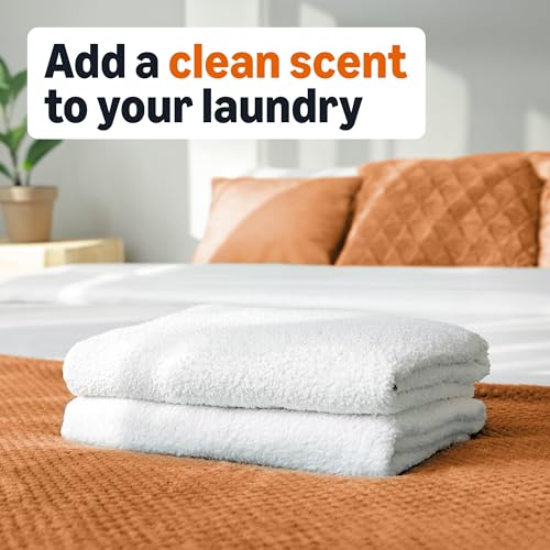 Image of Amazon Basics Dryer Sheets Laundry Fabric Softener, Original Scent, Reduces Static, Fights Wrinkles, 160 Count