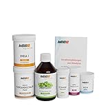 hCGC® Das Original Stoffwechselkur Basispaket | Nahrungsergänzungsmittel für 30 Tage | Zuckerfreies Getränkekonzentrat | Anleitung für die Stoffwechselkur + Rezepte | (SpeedBoost Waldmeister)