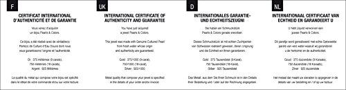 Pearls & Colors Donna 9 carati (375/1000) Oro