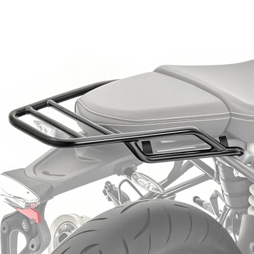 Porte-bagages arrière noir pour résoudre le manque de rangement sur R NineT et Pure