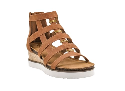 Corkys Footwear Hey Girl Women's Caged Animal Wedge Sandals - Featuring a 2-inch Heel, A Strappy Upper, Metal Accents, A Full Back Zip, and Comfortable Cushioned Insoles3