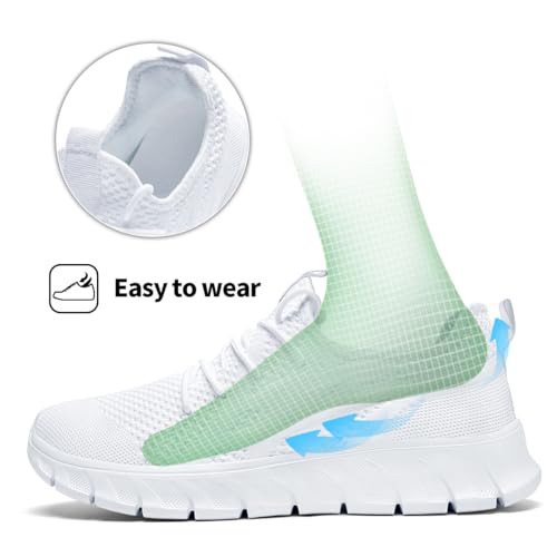 Men's Non-Slip Lightweight Running Shoes Comfortable Walking Shoe Mens Fashion Workout Gym Sneakers for Casual4