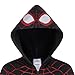 Marvel Spider-Man Miles Morales Boys Zip Up Hooded Sweatshirt and Pants Set for Toddlers and Big Kids – Black