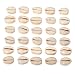 30pcs Natural Spiral Shell Beads Sea Shells Beach Seashells Cowrie Shells Charms and Beads for DIY Craft Jewelry Making Accessories