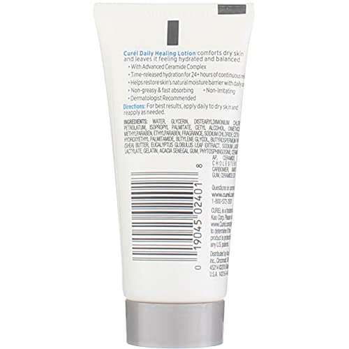 Curel Daily Healing Original Lotion | 1 Ounce Travel Size | (Pack Of 4) #TOP2
